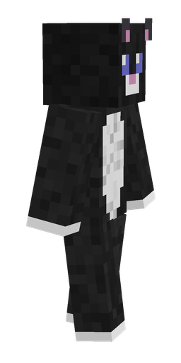 Black skin: body, right side render