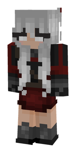 Black skin: body, front render