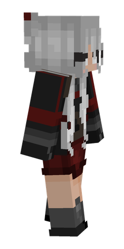 Black skin: body, right side render
