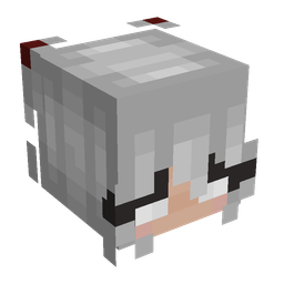 Black skin: head render
