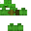 Classic skin: raw texture render