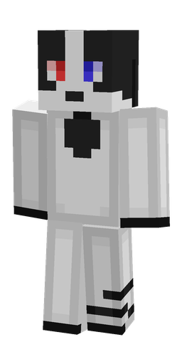 Black skin: body, front render