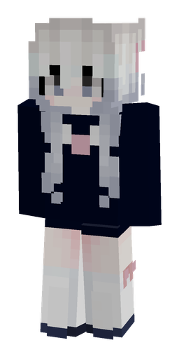 Black skin: body, front render