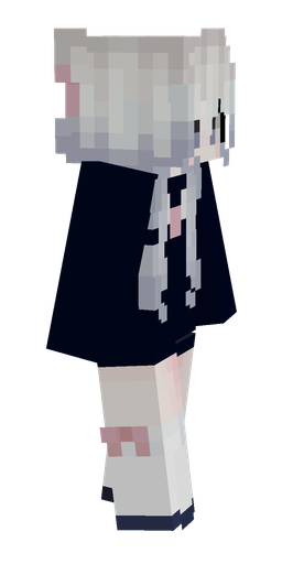 Black skin: body, right side render