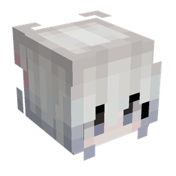 Black skin: head render