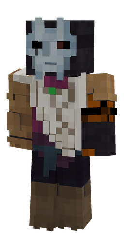 Black skin: body, front render