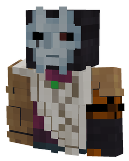 Black skin: bust render
