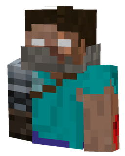 Black skin: bust render