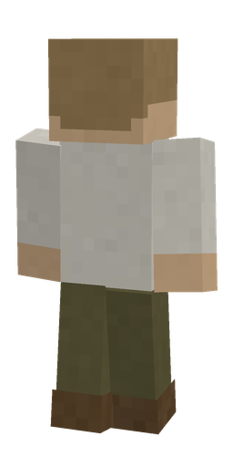 Classic skin: body, back render