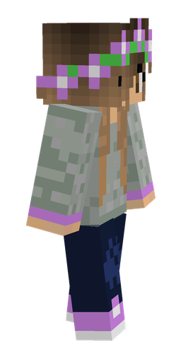 Blue skin: body, right side render