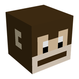 Brown skin: head render