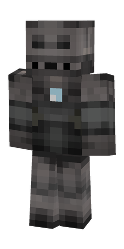 Black skin: body, front render