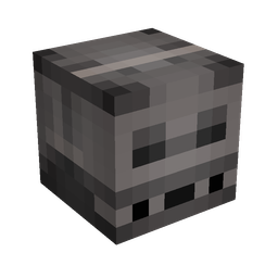 Black skin: head render