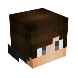 Black skin: head render