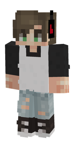 Black skin: body, front render
