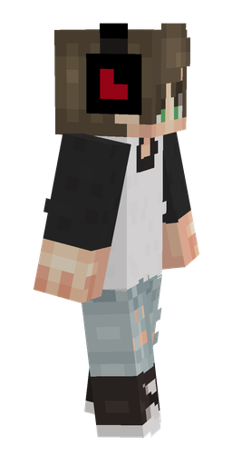 Black skin: body, right side render