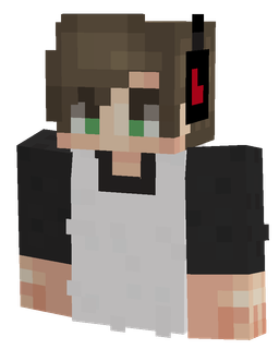 Black skin: bust render