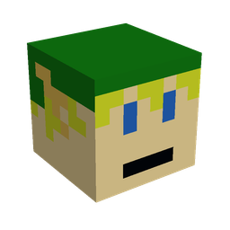 Brown skin: head render
