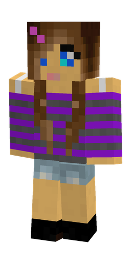 Brown skin: body, front render