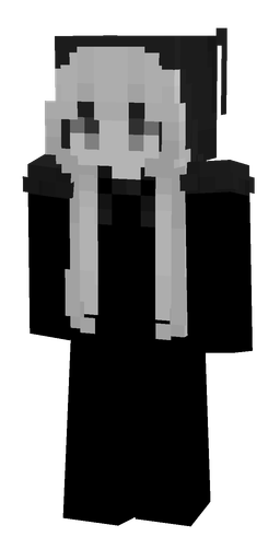 Black skin: body, front render