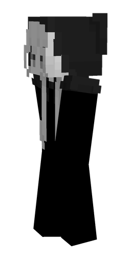 Black skin: body, left side render
