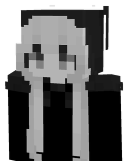 Black skin: bust render