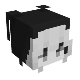 Black skin: head render