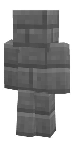 Classic skin: body, back render