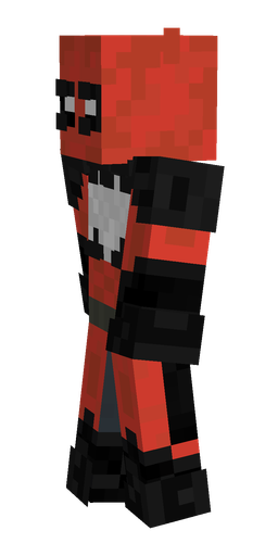 Black skin: body, left side render
