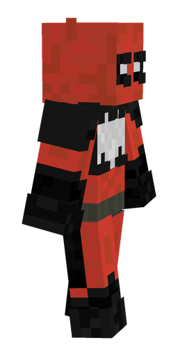 Black skin: body, right side render