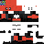 Black skin: raw texture render