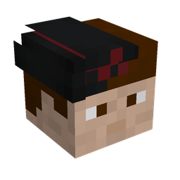 Black skin: head render