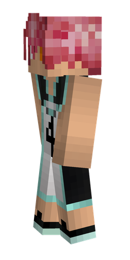 Black skin: body, left side render