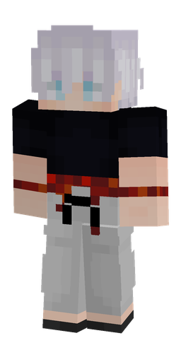 Black skin: body, front render