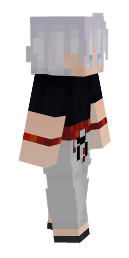 Black skin: body, right side render