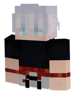 Black skin: bust render