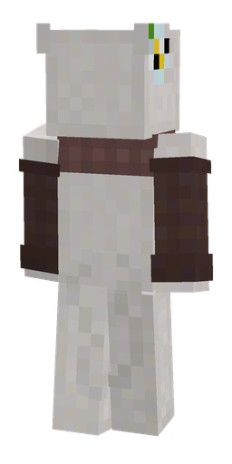 Orange skin: body, back render