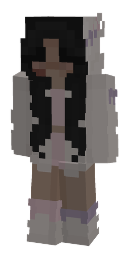 Dark skin: body, front render