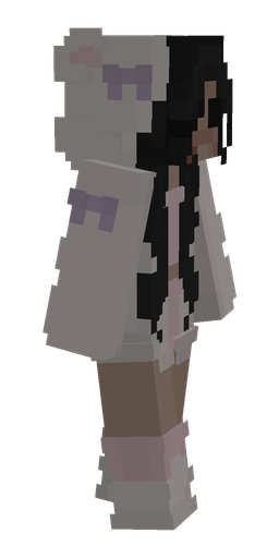Dark skin: body, right side render