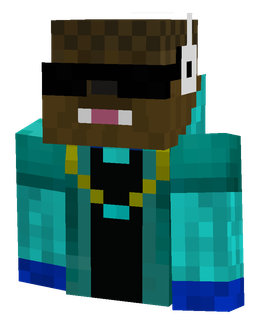 Blue skin: bust render