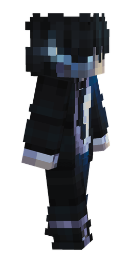 Black skin: body, right side render