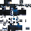 Black skin: raw texture render
