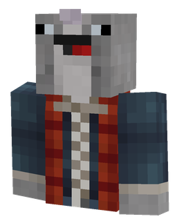 Blue skin: bust render