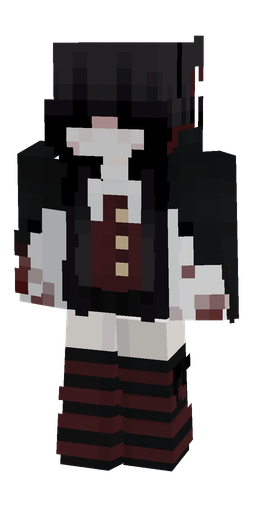 Black skin: body, front render