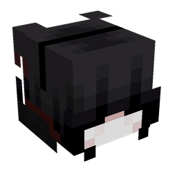 Black skin: head render