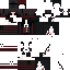 Black skin: raw texture render