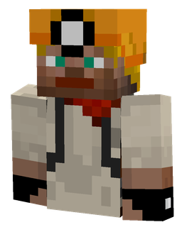 Blue skin: bust render