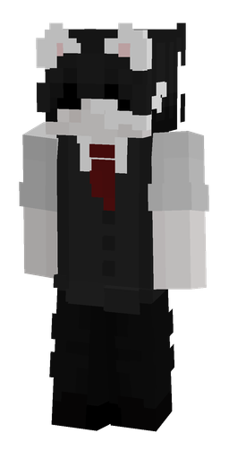 Black skin: body, front render