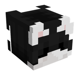 Black skin: head render