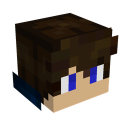 Black skin: head render